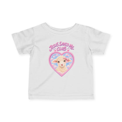 Jesus Saved Me Baby Girl T-Shirt