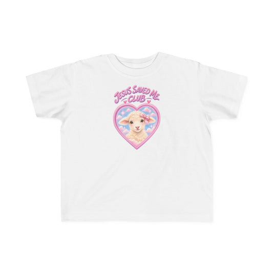 Jesus Saved Me Toddler Girl T-Shirt