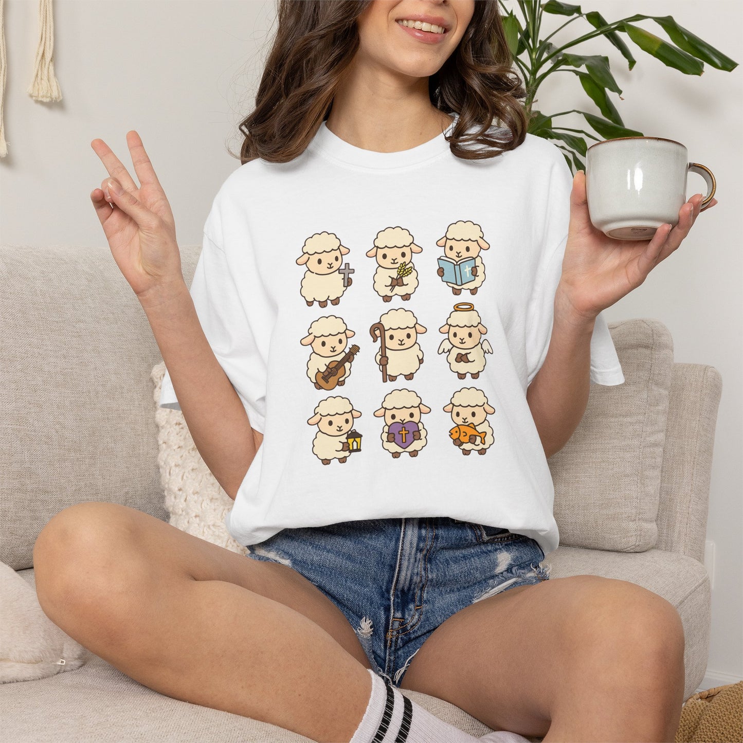 9 Little Lambs T-Shirt