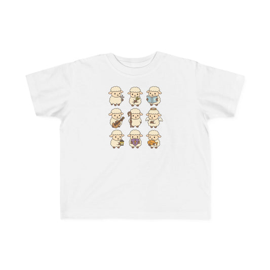9 Little Lambs Toddler T-Shirt