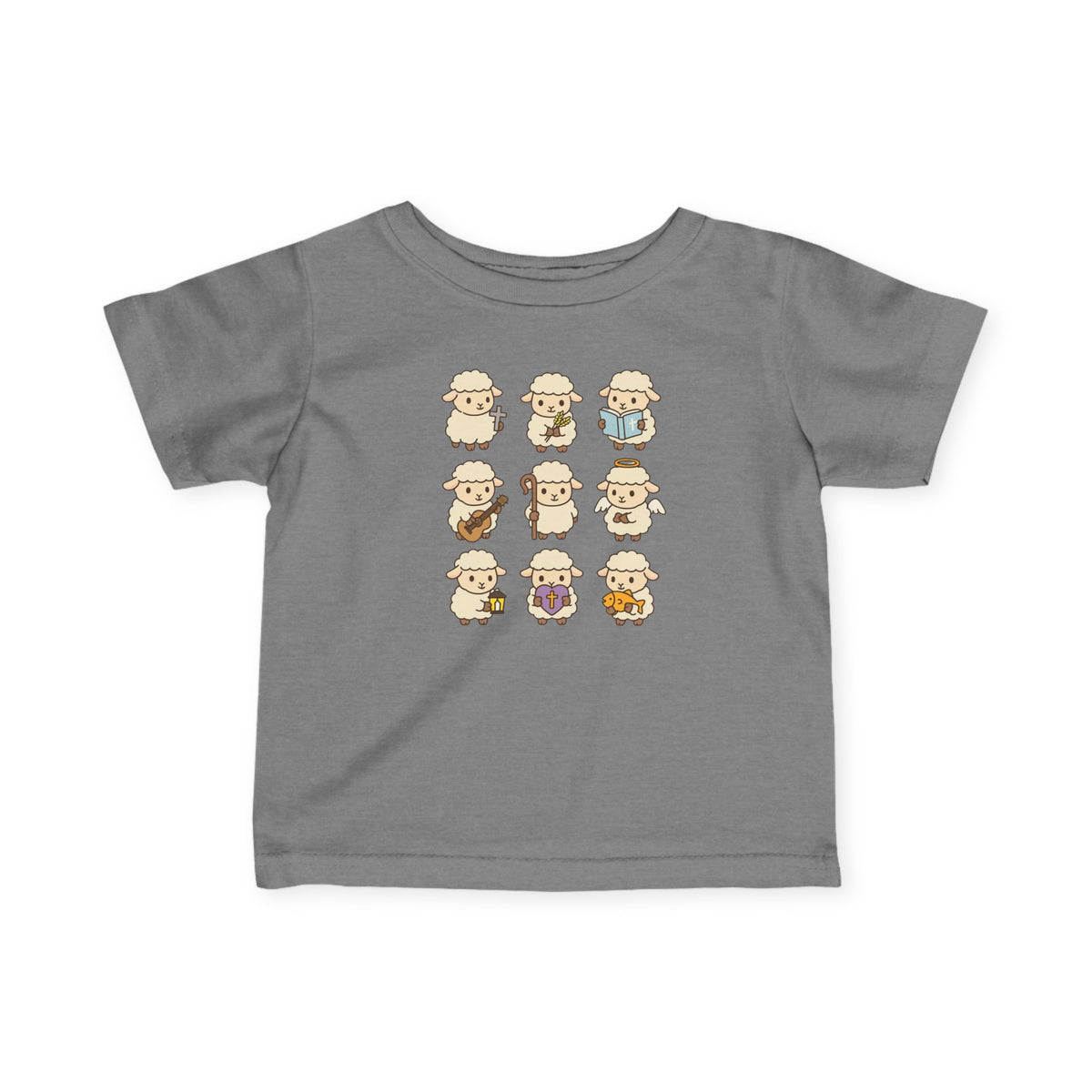 9 Little Lambs Baby T-Shirt