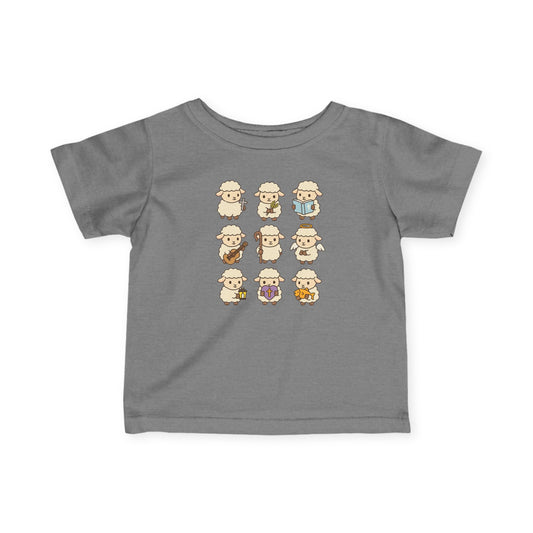 9 Little Lambs Baby T-Shirt