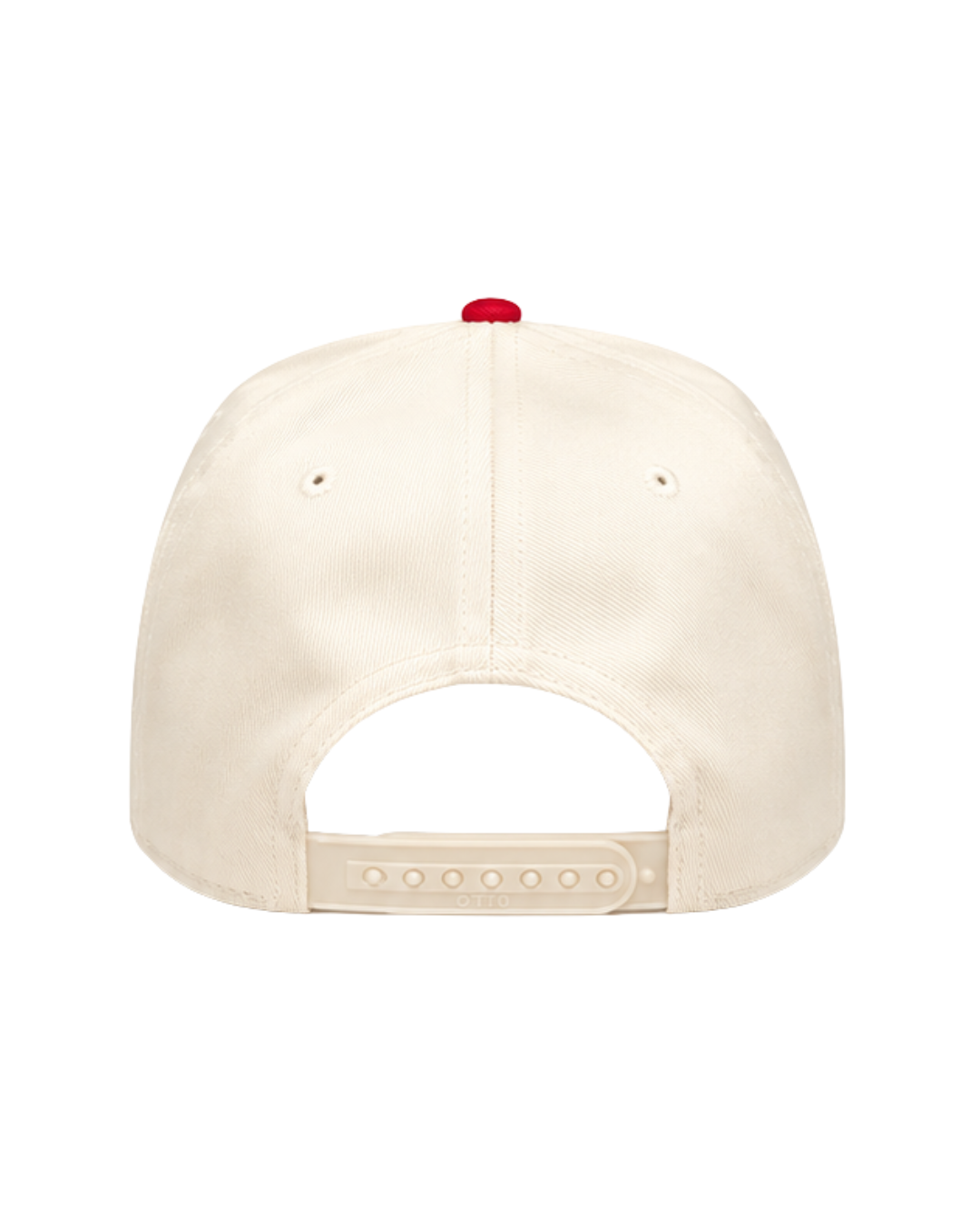 Saved Baseball Cap: Red Two-Tone