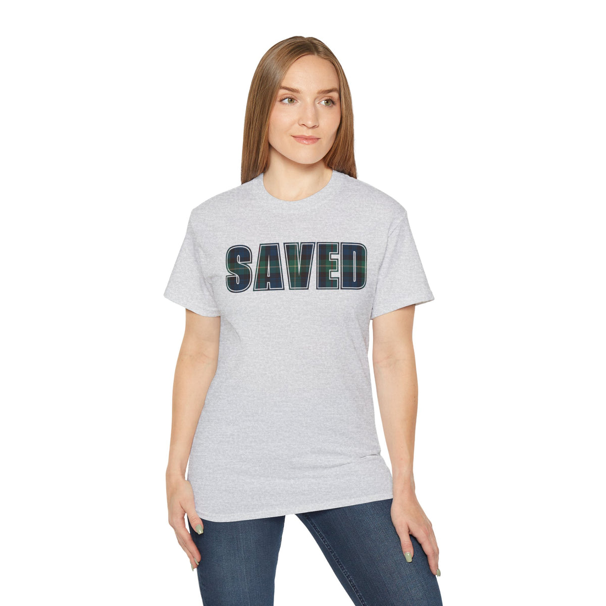Plaid Saved T-Shirt