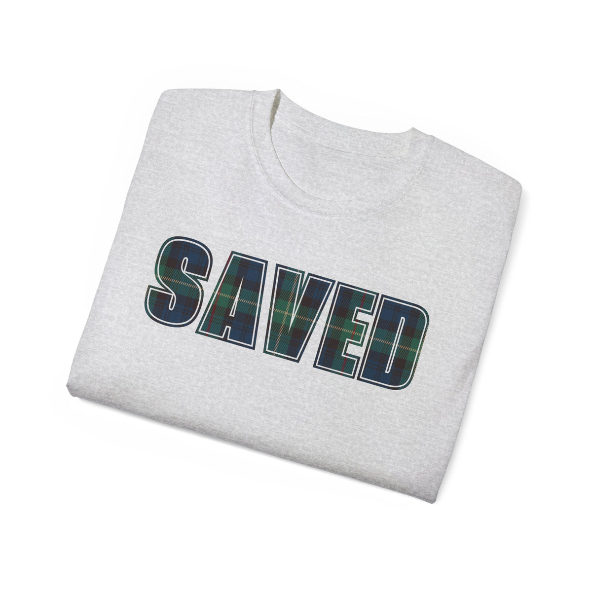 Plaid Saved T-Shirt