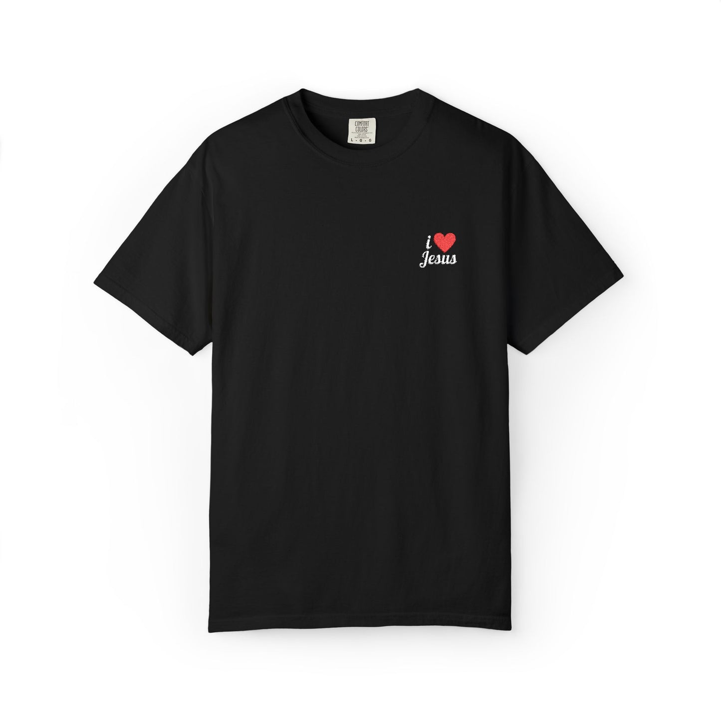 I ♥ Jesus Embroidered T-Shirt